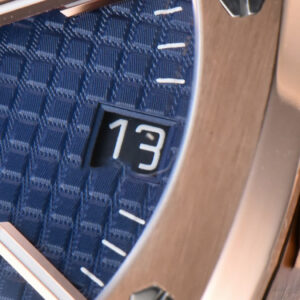 Royal Oak 15510 “50th Anniversary” APSF 41MM RG Blue Dial RG Bracelet SA4302 Super Clone - Image 29
