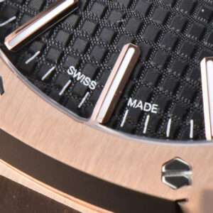 Royal Oak 15510 “50th Anniversary” APSF 41MM RG Black Dial RG Bracelet SA4302 Super Clone - Image 31