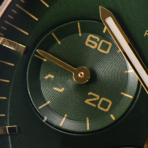 Speedmaster Moonwatch 42.5mm V6SF YG/Green Dial Green Rubber Strap Manual Chrono - Image 26