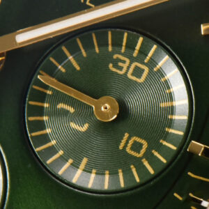Speedmaster Moonwatch 42.5mm V6SF YG/Green Dial Green Rubber Strap Manual Chrono - Image 27