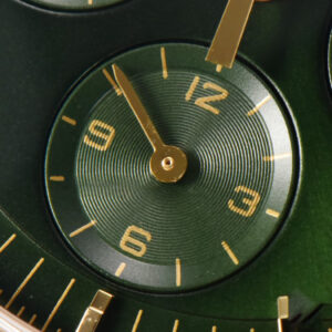 Speedmaster Moonwatch 42.5mm V6SF YG/Green Dial Green Rubber Strap Manual Chrono - Image 28