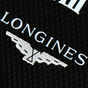 Longines Master Moonphase 40MM GF Black Dial Roma Marker Black Leather Strap A899 - Image 5