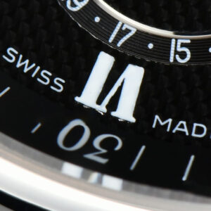 Longines Master Moonphase 40MM GF Black Dial Roma Marker Black Leather Strap A899 - Image 8