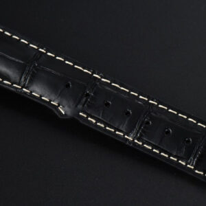 Longines Master Moonphase 40MM GF Black Dial Diamond Marker Black Leather Strap A899 - Image 10