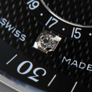 Longines Master Moonphase 40MM GF Black Dial Diamond Marker Black Leather Strap A899 - Image 17