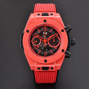 Big Bang Unico Red Magic 44mm ZF Ceramic Skeleton Dial Red Rubber Strap A1280 - Image 21