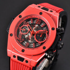 Big Bang Unico Red Magic 44mm ZF Ceramic Skeleton Dial Red Rubber Strap A1280 - Image 22