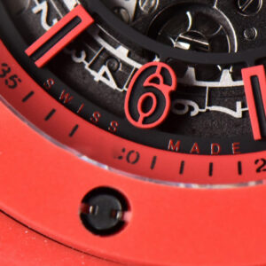 Big Bang Unico Red Magic 44mm ZF Ceramic Skeleton Dial Red Rubber Strap A1280 - Image 27