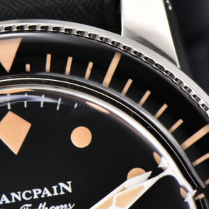 Fifty Fathoms 5008D ‘No Rad’ 40mm GSF Black Dial Black Rubber Strap A1151 - Image 24
