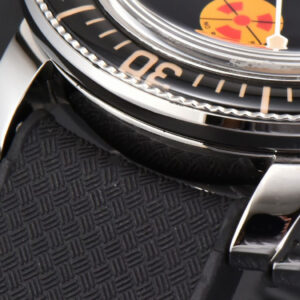 Fifty Fathoms 5008D ‘No Rad’ 40mm GSF Black Dial Black Rubber Strap A1151 - Image 25