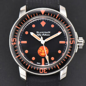 Fifty Fathoms 5008E ‘No Rad Only’ 40mm GSF Black Dial Black Rubber Strap A1151
