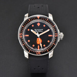 Fifty Fathoms 5008E ‘No Rad Only’ 40mm GSF Black Dial Black Rubber Strap A1151 - Image 20