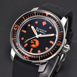 Fifty Fathoms 5008E ‘No Rad Only’ 40mm GSF Black Dial Black Rubber Strap A1151 - Image 21