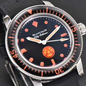 Fifty Fathoms 5008E ‘No Rad Only’ 40mm GSF Black Dial Black Rubber Strap A1151 - Image 29