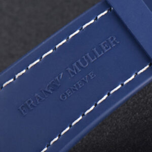 Vanguard V45 SS Full Diamonds ZF Blue Textured Dial on Blue Rubber Strap MIYOTA 9015 - Image 14