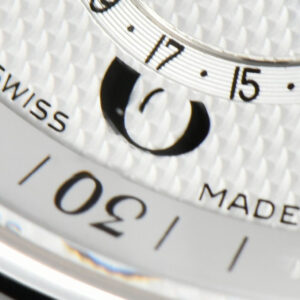Longines Master Moonphase 40MM GF White Dial Digital Marker Brown Leather Strap A899 - Image 8