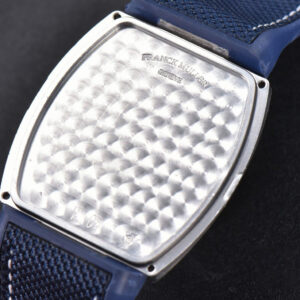 Vanguard V45 SS Full Diamonds ZF Blue Textured Dial on Blue Rubber Strap MIYOTA 9015 - Image 20