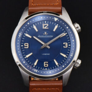 Polaris Geographic 40mm LTF Blue Dial Brown Leather Strap MIYOTA 9015