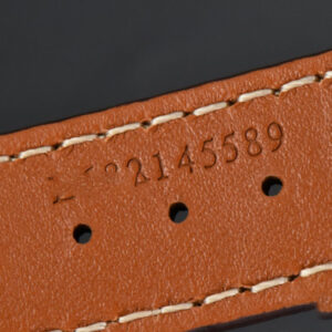 Longines Master Moonphase 40MM GF White Dial Digital Marker Brown Leather Strap A899 - Image 20