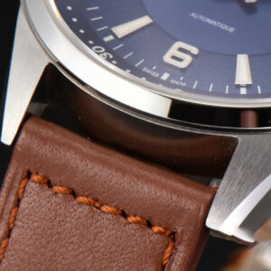 Polaris Geographic 40mm LTF Blue Dial Brown Leather Strap MIYOTA 9015 - Image 6