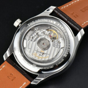 Longines Master Moonphase 40MM GF White Dial Digital Marker Brown Leather Strap A899 - Image 22