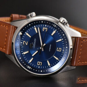 Polaris Geographic 40mm LTF Blue Dial Brown Leather Strap MIYOTA 9015 - Image 9