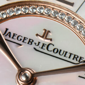 Rendez-Vous Night & Day 37mm GF RG Diamond MOP Dial Brown Leather Strap A7750 - Image 2