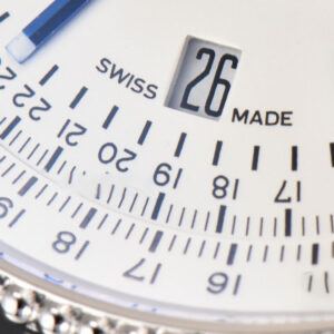 Navitimer 41mm TF White Dial Black Leather Strap 2824 - Image 13