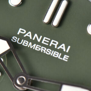PAM1055 42mm Luminor Submersible VSF on Green Rubber Strap P.900 Clone - Image 3