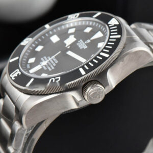 Black Pelagos 42MM XF Gray Titanium Bracelet A2824 - Image 2