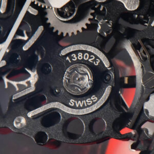 RM055 Real NTPT 42.7mm BBRF Red Skeleton Dial Red Rubber Strap RMUL2 - Image 8