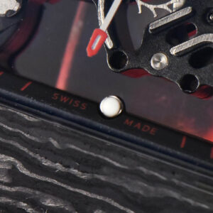 RM055 Real NTPT 42.7mm BBRF Red Skeleton Dial Red Rubber Strap RMUL2 - Image 9