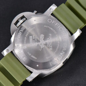PAM1055 42mm Luminor Submersible VSF on Green Rubber Strap P.900 Clone - Image 11