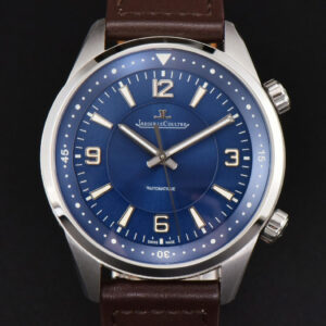 Polaris Geographic 40mm LTF Blue Dial Black Leather Strap MIYOTA 9015