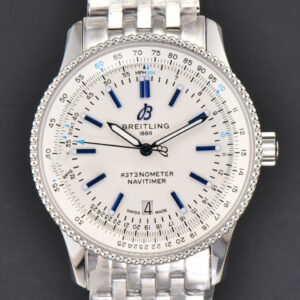 Navitimer 41mm TF White Dial SS Bracelet 2824
