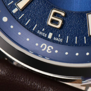 Polaris Geographic 40mm LTF Blue Dial Black Leather Strap MIYOTA 9015 - Image 16