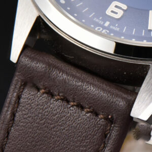 Polaris Geographic 40mm LTF Blue Dial Black Leather Strap MIYOTA 9015 - Image 17