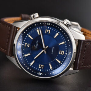 Polaris Geographic 40mm LTF Blue Dial Black Leather Strap MIYOTA 9015 - Image 20