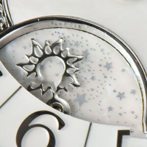 Rendez-Vous Night & Day 37mm GF Diamond MOP Dial Black Leather Strap A7750 - Image 3