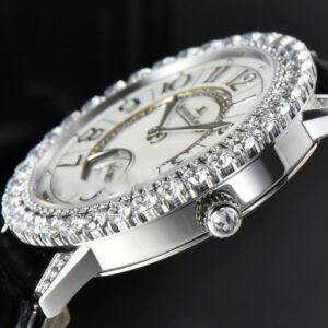 Rendez-Vous Night & Day 37mm GF Diamond MOP Dial Black Leather Strap A7750 - Image 6