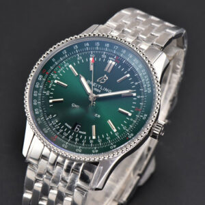 Navitimer 41mm TF Green Dial SS Bracelet 2824 - Image 14