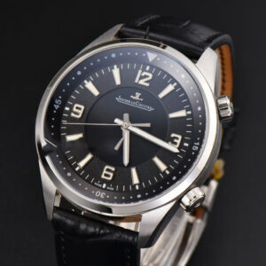 Polaris Geographic 40mm LTF Black Dial Black Leather Strap MIYOTA 9015 - Image 12