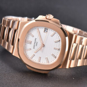 Nautilus 5711/1R PPF White Textured Dial on RG Bracelet 324CS V5 - Image 6