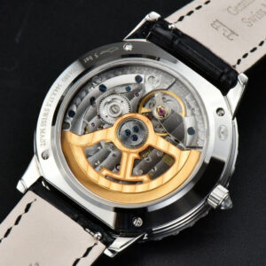 Rendez-Vous Night & Day 37mm GF Diamond MOP Dial Black Leather Strap A7750 - Image 16
