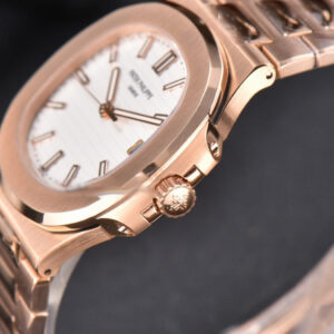 Nautilus 5711/1R PPF White Textured Dial on RG Bracelet 324CS V5 - Image 8