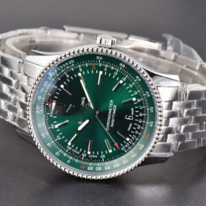 Navitimer 41mm TF Green Dial SS Bracelet 2824 - Image 23