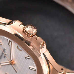 Nautilus 5711/1R PPF White Textured Dial on RG Bracelet 324CS V5 - Image 9