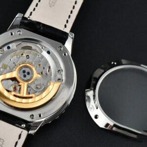 Rendez-Vous Night & Day 37mm GF Diamond MOP Dial Black Leather Strap A7750 - Image 18