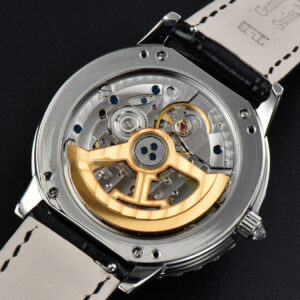 Rendez-Vous Night & Day 37mm GF Diamond MOP Dial Black Leather Strap A7750 - Image 19