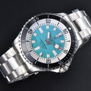 SuperOcean 44mm TF Tiffany Blue/White Dial SS Bracelet A2824 - Image 19